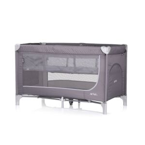 Chipolino Ariel Cloud utazóágy, szürke hordozható kiságy babáknak és kisgyermekeknek - Utazóágy és Kiegészítői