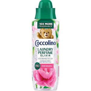Coccolino First Blooms Perfumy do prania Elixir 460ml, kwiatowy wzmacniacz zapachu dla długotrwałej świeżości - Perfumy do prania