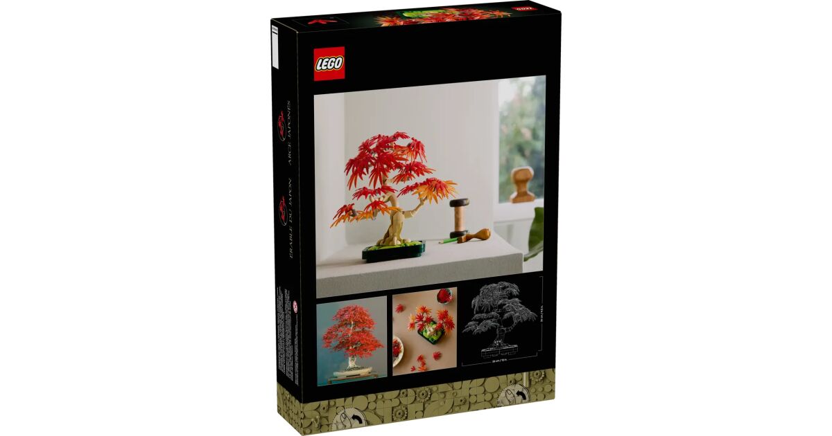 LEGO® Ботаника Червенолистен японски клен бонсай 10348 130206393