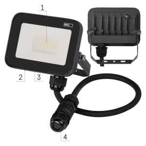 EMOS LED reflektor INOVO 30W 3300lm IP65 prirodno bijela
