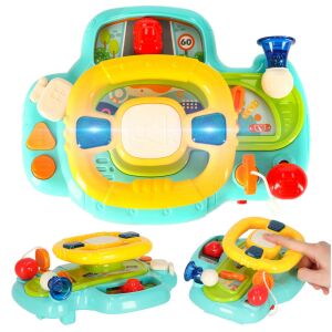 Volan interactiv cu sunete și muzică, multiple vizualizări - Jocuri interactive pentru copii