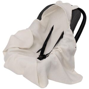 Hordozóba Köthető, Kapucnis Macifüles Babatakaró, duplagéz/muszlin Bézs 130204399 - Gyerekülés & Tartozék