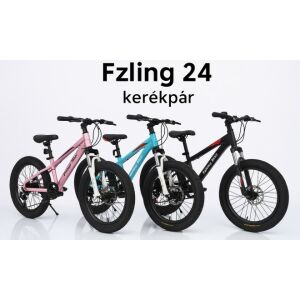 Fzling 24 colos felnőtt mountain bike, rózsaszín, kék és fekete színben kapható. - Sport & Szabadidő