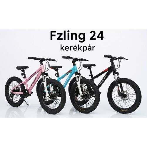 Fzling 24 colos felnőtt mountain bike, rózsaszín, kék és fekete színben kapható.