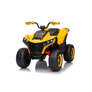 Szögletes nézet a sárga Elektromos Quad Fast Wheel gyerek elektromos ATV-ről - Ramiz