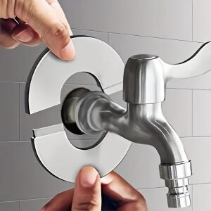 5db Rozsdamentes Acél Háromszög Alakú Szelepfedelek 130239117 - Csapvédő