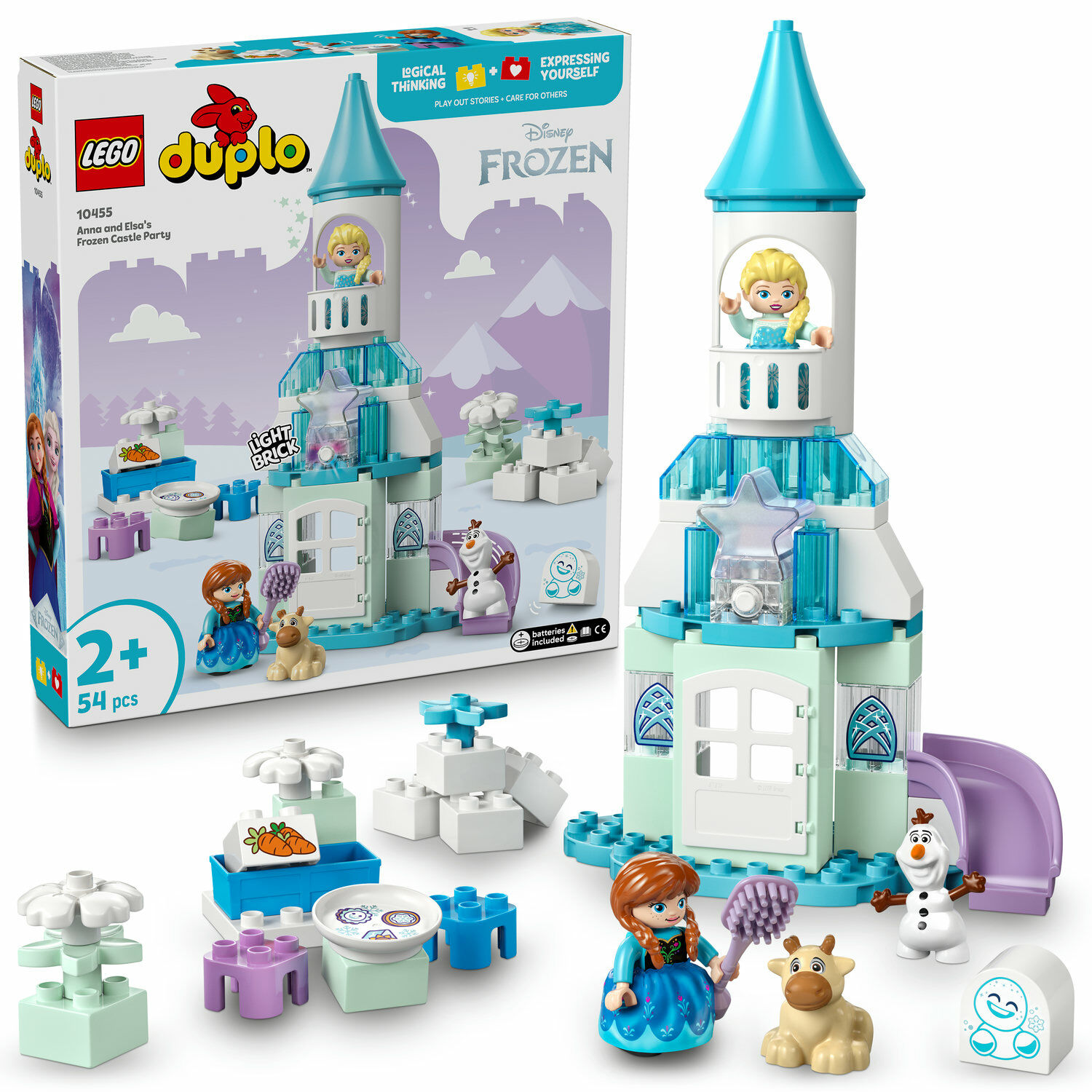 E-shop LEGO® DUPLO® Disney Ľadové kráľovstvo: Anna a Elsa a oslava na hr...