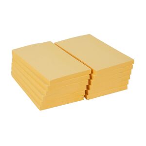 Office Depot extra 76x127 mm öntapadós 12 db sárga jegyzettömb (8663065) 133989644 - Office Depot