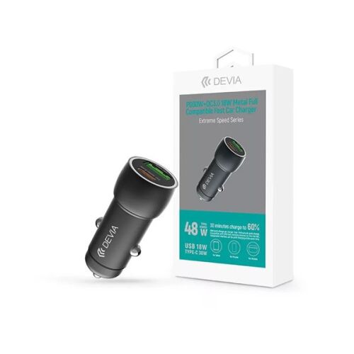 Devia 30W USB-C autós töltő mobil eszközök gyors töltéséhez