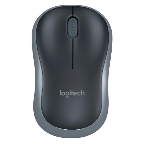 Mouse wireless Logitech M185, gri