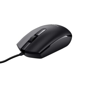 Mouse optic USB Trust TM-101 negru, vedere unghiulara - Trust