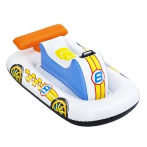 Felfújható Jet Ski gyerekeknek 3 éves kortól, Bestway, fogantyúkkal, 1.10x0.75m, fehér-kék 136040632 - Strandcikk
