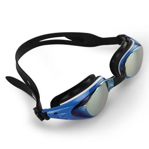 Ochelari Inot pentru Copii 6+ Ani, cu Lentile Anti Fog, din Silicon, cu Husa, Negru-Albastru 136041877