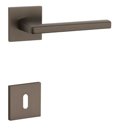 APRILE PYROLA Square Q SLIM 7MM BR - Brązowy BB 130246550