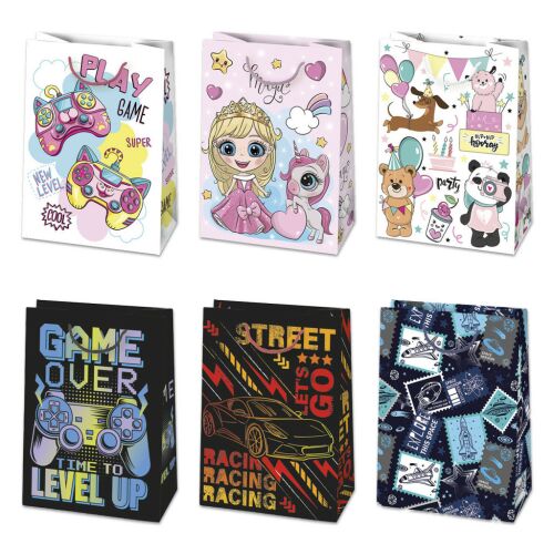 Színes party ajándéktasakok gyűjteménye