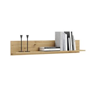 SHELF Marke, 100 cm - Artisan Eiche Regal, Wandmontage, mit Büchern und Kerzen - Regale