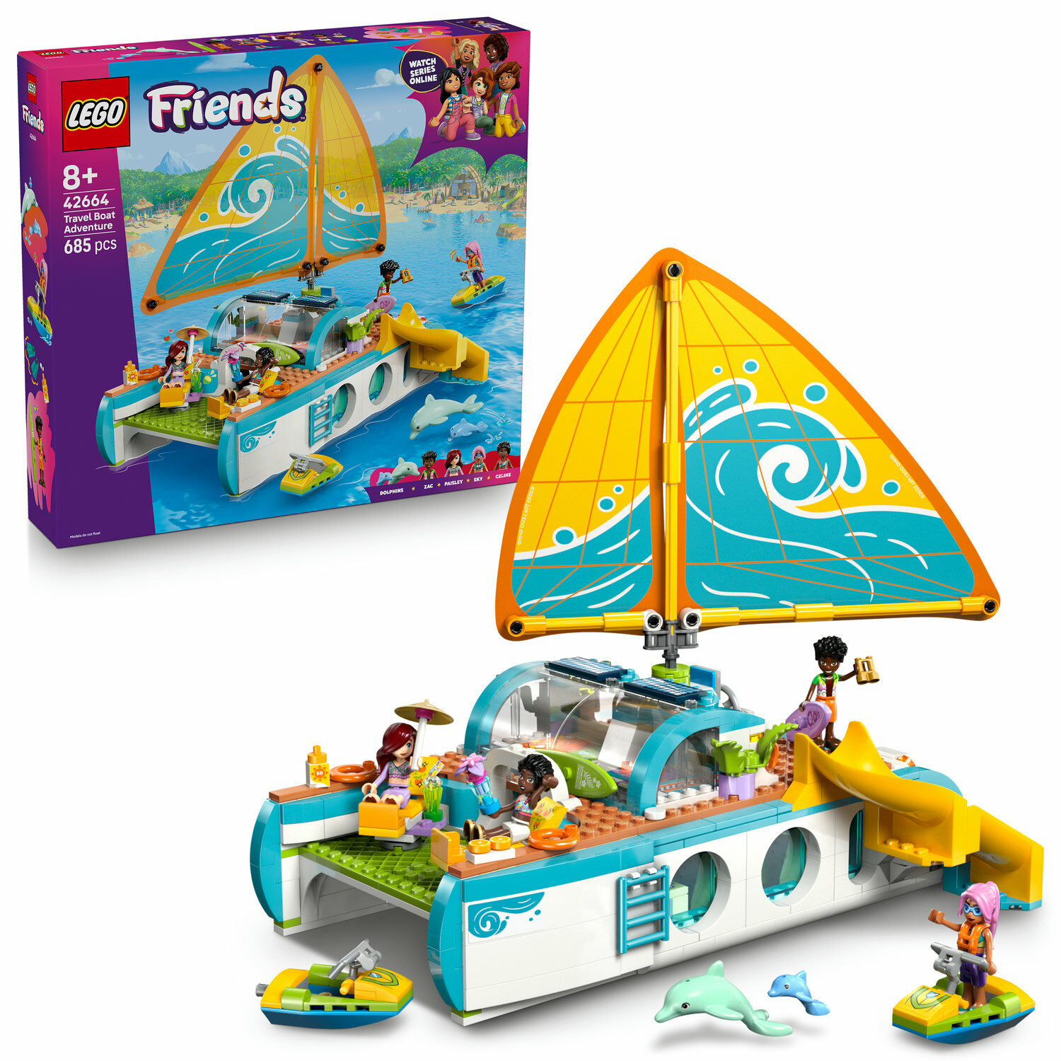 E-shop LEGO® Friends Dobrodružstvo na jachte 42664