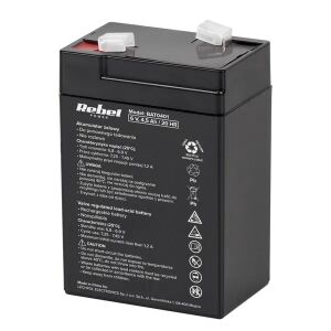 Rebel Zselés Akkumulátor - 6V 4,5Ah