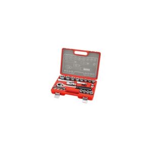 Extol Premium 6523 Dugókulcs készlet, racsnis 45FOG, 1/2" 21db 10-32mm