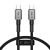 Tech-Protect UltraBoost DNA USB-C PD100W/5A kábel, 50cm, szürke