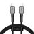 Tech-Protect UltraBoost DNA USB-C PD100W/5A kábel, 100cm, szürke