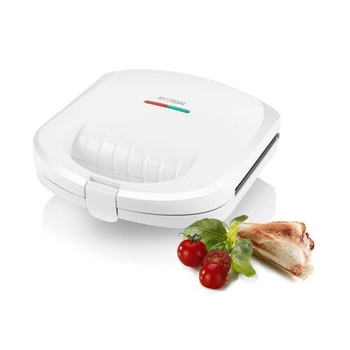 Hyundai SM625W szendvicssütő, fehér, 4 háromszög alakú hely