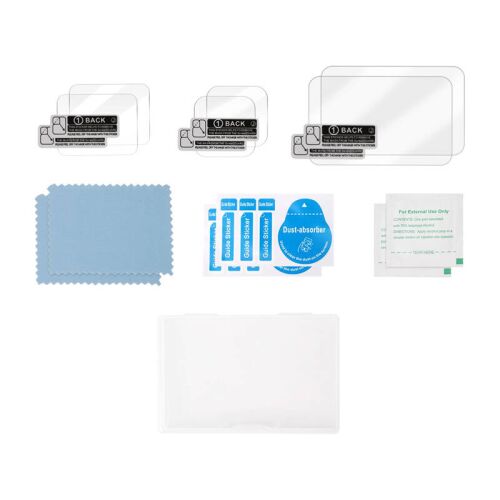 6 darabos edzett üvegfólia a GoPro Hero 13 Black akciókamera számára, tisztító kendővel, portalanítóval és ragasztó matricákkal