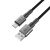 Tech-Protect UltraBoost DNA USB-A / USB-C kábel, 15W/3A, 200cm, szürke