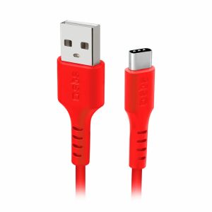 SBS TECABLEMICROC15R USB-A - USB-C kábel 1.5m - Piros 130273223 - USB kábel