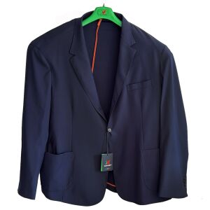 MAXFORT férfi kabát AGENTE stretch oversize, 8XL Sötétkék 130276280 - Férfi zakó