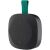Canyon Hexagon 10 hordozható Bluetooth hangszóró, fekete-zöld, oldalsó nézet vezérlőkkel