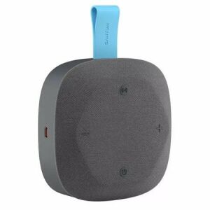 CANYON Hexagon 10 hordozható Bluetooth hangszóró, szürke-kék, hátulnézet - Canyon