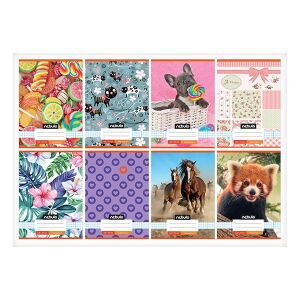 Füzet kockás NEBULO A/5 32 lapos 27-32 Cuki II. 16 darabos 130276664 - Nebulo