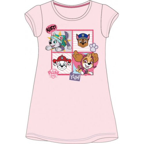 Mancs Őrjárat Squad Pink gyerek rövid hálóing 98 cm