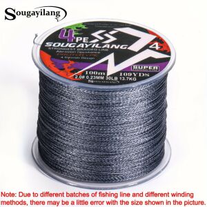 Sougayilang PE Fonott Horgászzsinór - 100m - 4 Szálas 131033511 - Sougayilang
