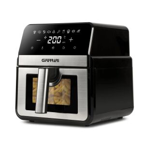 G3 Ferrari Friggisano 2X 8.5L teplovzdušná fritéza, digitálny displej, čierna a strieborná - Teplovzdušné rúry