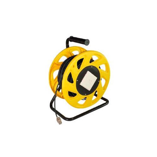 Logilink Cat. 7 S/FTP mobil kábeltekercs TPE, 60 m Fekete 130278136