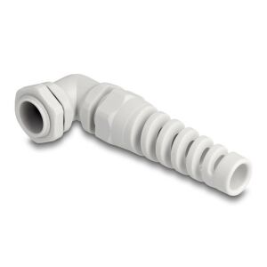 Delock Kábel tömszelence PG11 90 hajlított feszültség mentesítős szürke