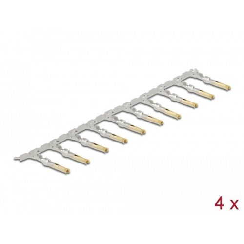 Delock Krimpelő csatlakozók D-Sub krimp hüvely 40 db.