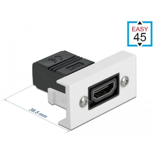 Delock Easy 45 HDMI modul egyenes, 22,5 x 45 mm 130279491