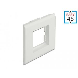 Delock Easy 45 modul tartó telepítési csatornához 85 x 80 mm 130279494 - Keystone modul kiegészítő