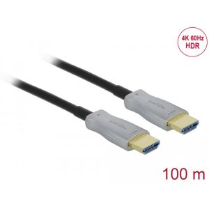 Delock Aktív optikai kábel HDMI 4K 60 Hz 100 m 130279635 - HDMI kábel