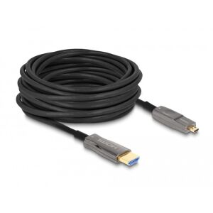 Delock Aktív Optikai 5 az 1-ben HDMI kábel 8K 60 Hz 30 m 130279731 - HDMI kábel
