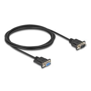 DeLOCK Kabel szeregowy RS-232 D-Sub9 męski na żeński 2 m 130279909 - Kabel Sorosa
