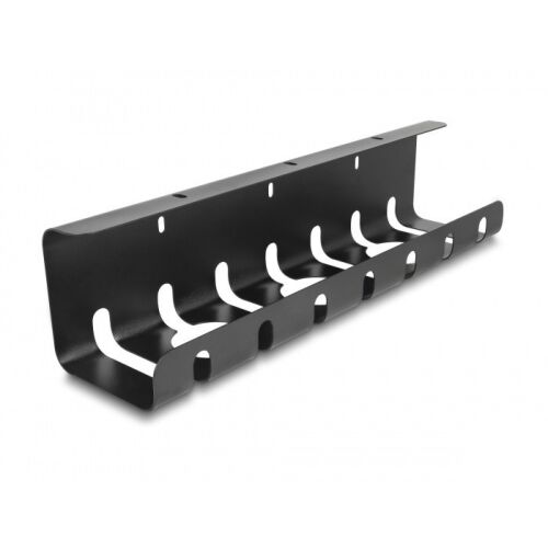 Delock Asztal alatti kábeltartó keret fekete 2 db 130279986