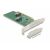 Delock PCI Express 4.0 x16 Karte - 4 x SFF-8639 NVMe - Bifurkation - Low Profile Formfaktor 130280132