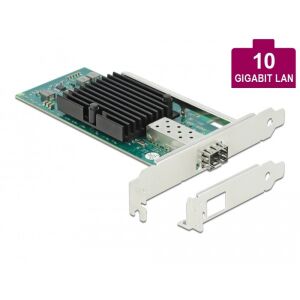 Delock PCI Express Kártya &gt; 1 x SFP+ bővítőhely 10 Gigabit LAN 130280199 - PCI hálózati kártya