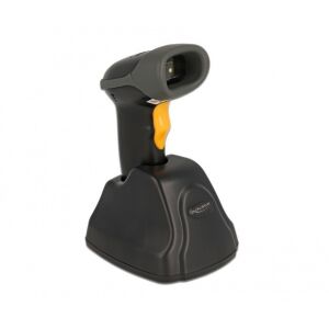 Delock 2,4 GHz-es vonalkód leolvasó 1D és 2D töltőállomással - Több nyelvű 130280219 - Vonalkód olvasó