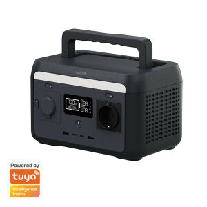 Logilink Hordozható erőmű, 300 W, LiFePO4 akkumulátor, Tuya kompatibilis, fekete 130280481 - Logilink