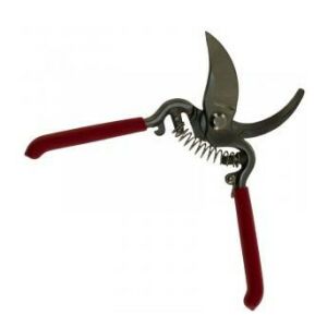 Geschmiedete Gartenschere mit roten Griffen, 20 cm lang - Gartengeräte